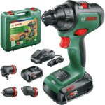 BOSCH Vrtací šroubovák AKU AdvancedDrill 18, 0.603.9B5.008 (2×2,5 Ah)