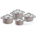 TESCOMA Sada nádobí Delight Taupe, 8 dílů