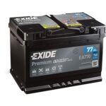 EXIDE Premium 77Ah, 12V, EA770