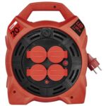 EMOS Venkovní prodlužovací kabel na bubnu 20 m, 4 zásuvky