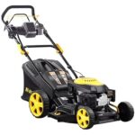 RIWALL PRO Rotační sekačka benzínová s pojezdem a startérem 4v1 RPM 4735 E