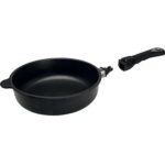 AMT Gastroguss Litinová pánev 24 cm, vhodná na indukci, s odnímatelnou rukojetí