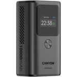Canyon PB-130, 10000 mAh, PD 30W, TFT display, dark grey