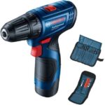 BOSCH Akumulátorová vrtačka GSR 120-LI 2x2Ah + 23ks sada bitů 0.601.9G8.002