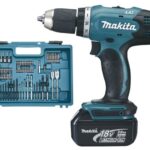MAKITA Vrtací šroubovák AKU s příslušenstvím Li-ion LXT 18V DDF453SFX1 (2×3 Ah)