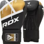RDX Boxerské rukavice F7 Ego, černo-zlaté, 12 oz