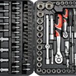 YATO Gola sada 1/2″, 1/4″ + příslušenství 94 ks YT-12681