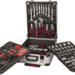 AHProfi Sada nářadí v hliníkovém kufru s Gola sadou 1/2″ a 1/4″, 186 ks