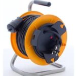 Kabel prodlužovací HOBBY PKB230S, 25m / 230V, cívka, 1 zásuvka