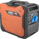 HERON Digitální invertorová elektrocentrála 5,5 kW, el. start, DO, ATS ready, podvozek