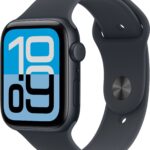 Apple Watch SE 3 Cellular 40mm Temně inkoustový hliník s temně inkoustovým sportovním řemínkem – M/L