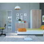 Dětský pokoj MARIONET, bílá/dub sonoma