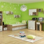 Dětský pokoj NELLORE III, craft zlatý/craft bílý