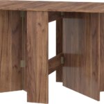 Skládací jídelní stůl BASHA 2, craft tobaco