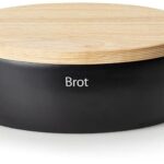 Continenta nádoba na chléb, 36x23x13,5 cm, černá