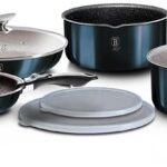 BERLINGERHAUS Sada nádobí s odnímatelnou rukojetí 9 ks Aquamarine Metallic Line