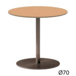 Pedrali designové jídelní stoly Blume 5530 (Ø 70cm)
