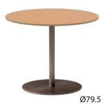 Pedrali designové jídelní stoly Blume 5530 (Ø 79.5 cm)