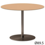 Pedrali designové jídelní stoly Blume 5530 (Ø 89.5 cm)