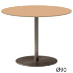 Pedrali designové jídelní stoly Blume 5530 (Ø 90cm)