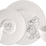 Villeroy & Boch Snídaňová sada z kolekce Manufacture Rock Blanc – Mickey Mouse 4 ks