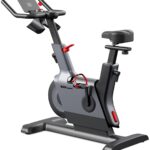 KUBIsport Magnetický cyklotrenažér BC91EK bezdrátový, sebenabíjecí, Bluetooth, černo-šedý