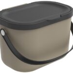 ROTHO Závěsný koš Albula 3,2 l – cappuccino