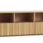 Normann Copenhagen designové skříňky pod televize Rib Sideboard Low Hybrid