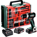 METABO Vrtačka AKU s příklepem SB 18 L BL MD (2×2 Ah)
