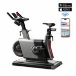 KUBIsport Elektromagnetický cyklotrenažér BCF7K s bluetooth černošedý