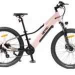 Olpran 26″ E-MTB Pluma růžová/černá/šedá