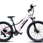 Olpran 26″ E-MTB Pluma růžová/černá/červená